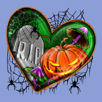 Halloween Heart With Pumpkin Long Sleeve Tee | Teevron