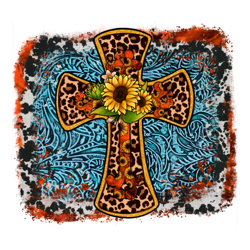 Western Cross Heavyweight Hoodie by JahusDesignShop | Teevron