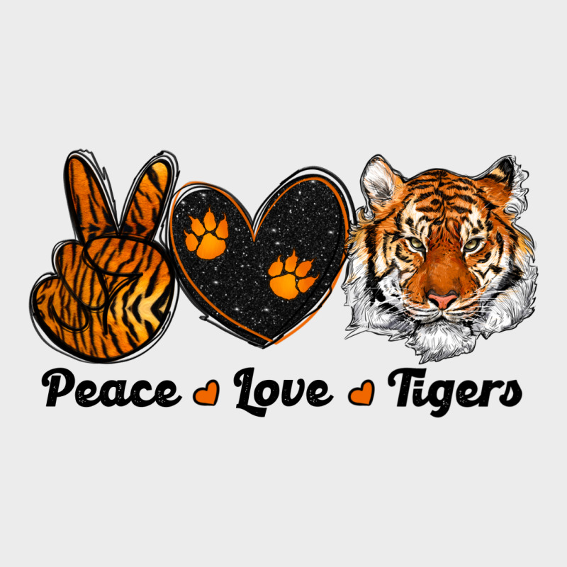Peace Love Tigers Urban Hoodie by RanaPortraitStore | Teevron