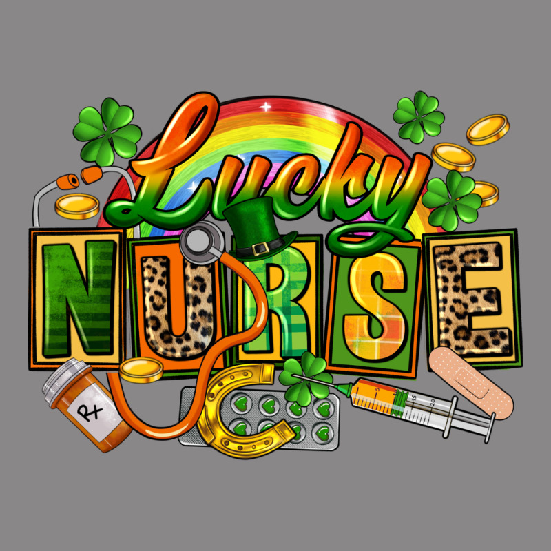 Lucky Nurse  St. Patricks Day Vintage Tee by FaDigitalArtStudio | Teevron