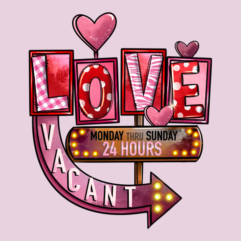 Valentine's Day Love Vacant Ladies Tee by FaDigitalArtStudio | Teevron