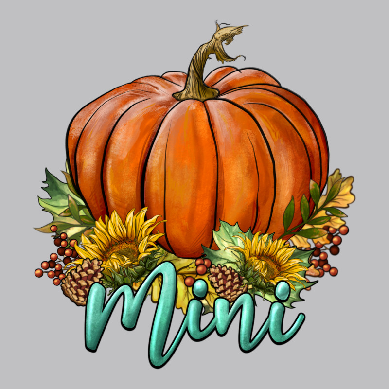 Pumpkin Mini Long Sleeve Tee by BundleAndBundleShop | Teevron