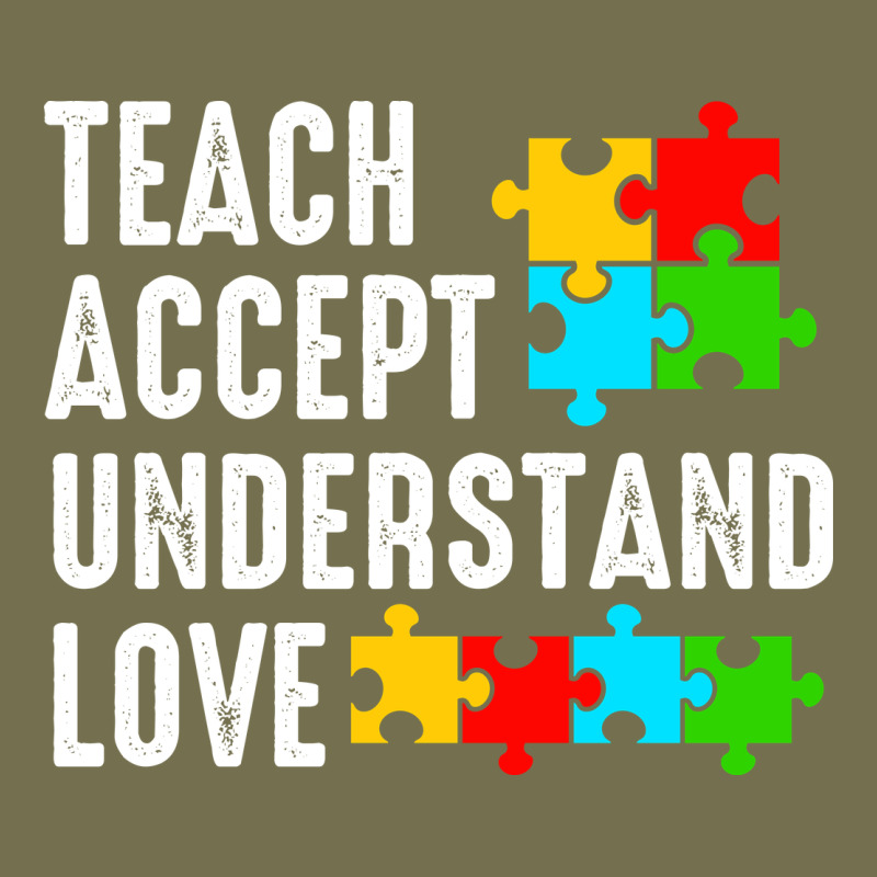 Teach Accept Understand Love Vintage Hoodie by CowhideDigitalArt | Teevron