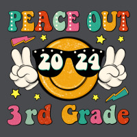 Peace Out 2024 3rd Grade Zipper Hoodie | Teevron