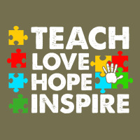 Teach Love Hope Inspire Vintage Hoodie | Teevron