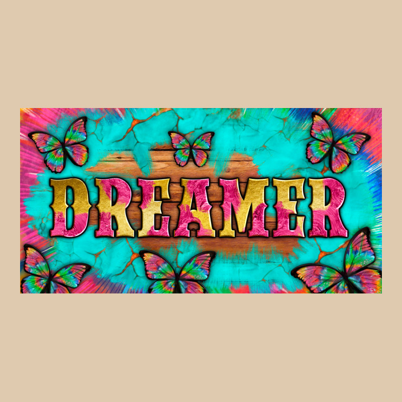 Dreamer With Butterfly And Tie Dye  Licance  Plate Classic Tee by Artiststas | Teevron