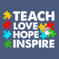 Teach Love Hope Inspire Vintage Hoodie | Teevron