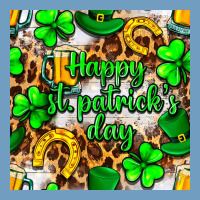 Happy St. Patrick's Day Pattern Digital Paper Urban Heavy Tee | Teevron