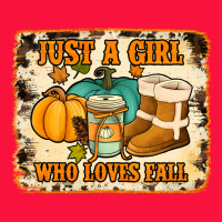 Just A Girl Who Loves Fall Cowhide Background Classic Tee | Teevron