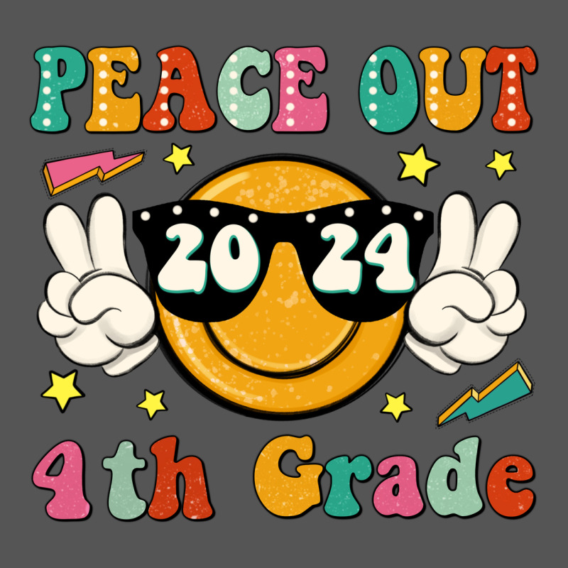 Peace Out 2024 4th Grade Zipper Hoodie by JahusDesignShop | Teevron