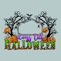 Days Till Halloween Heavy Core Tee | Teevron