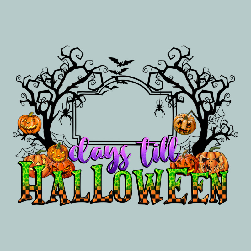 Days Till Halloween Heavy Core Tee by CowGirlArtShop | Teevron