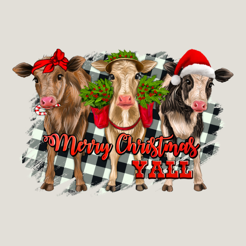Merry Christmas Y'all Heifers Heavy Core Tee by RanaPortraitStore | Teevron