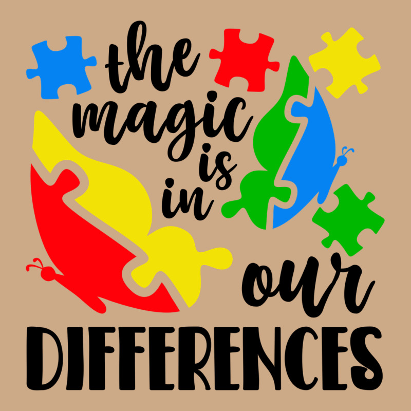 The Magic Is In Our Differences Vintage Hoodie by CowhideDigitalArt | Teevron