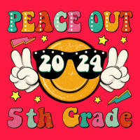 Peace Out 2024 5th Grade Zipper Hoodie | Teevron