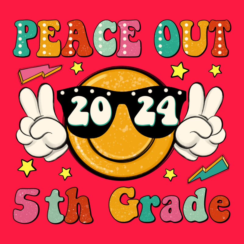 Peace Out 2024 5th Grade Zipper Hoodie by JahusDesignShop | Teevron