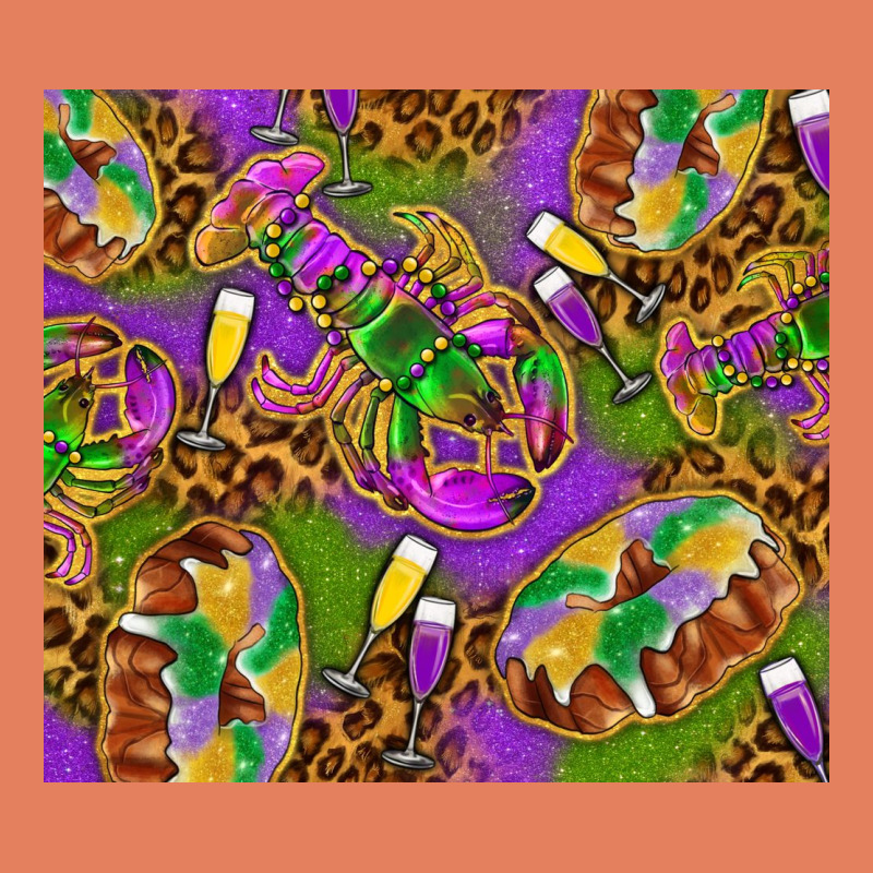 Mardi Gras With Crabs Tumbler Classic Tee by HowdyJamesFarm | Teevron