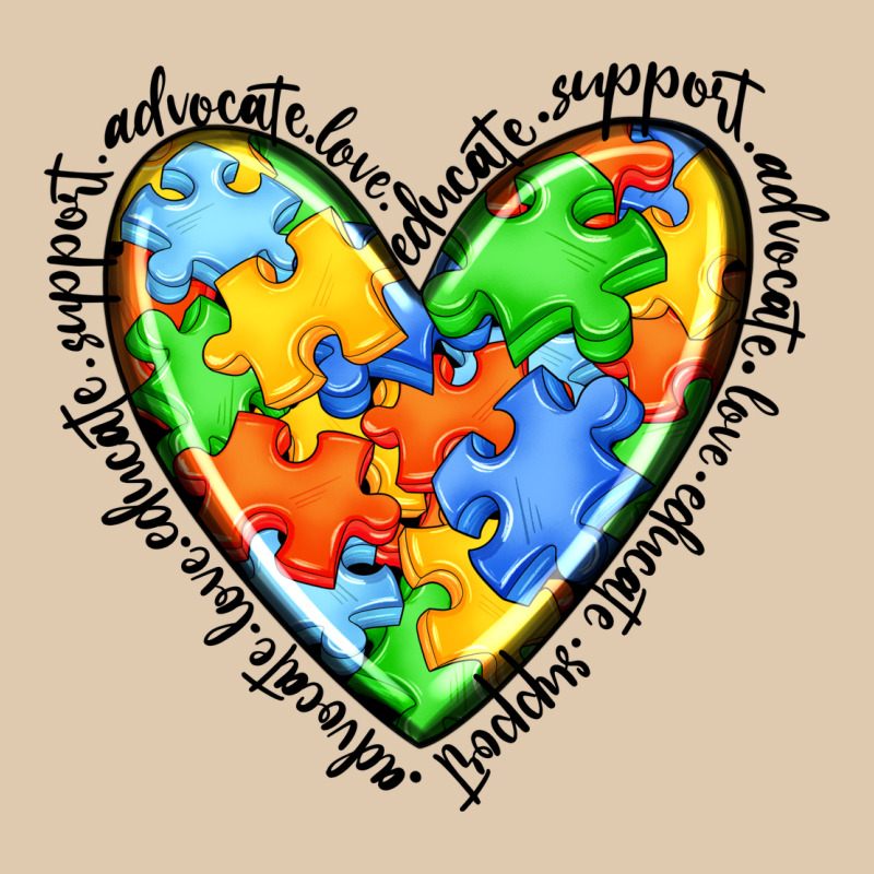 Autism Heart Heavyweight Sweatshirt by JahusDesignShop | Teevron