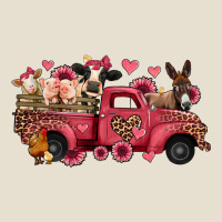 Valentines Day Leopard Farm Animals Truck Urban Heavy Tee | Teevron