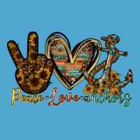 Peace Love Anchors Premium Hoodie | Teevron
