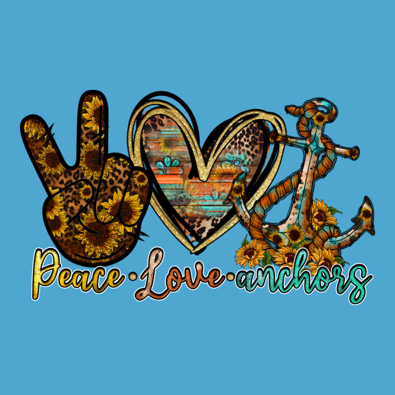 Peace Love Anchors Premium Hoodie by RacoonDesign | Teevron