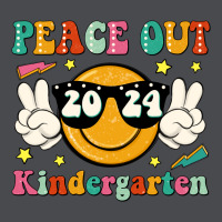 Peace Out 2024 Kindergarten Zipper Hoodie | Teevron