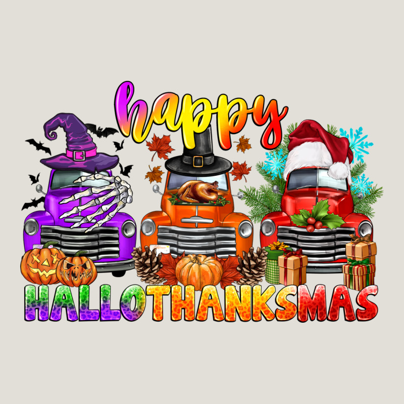 Happy Hallothanksmas Truck Heavy Core Tee by CowGirlArtShop | Teevron