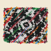Cowhide And Serape Background Premium Tee | Teevron