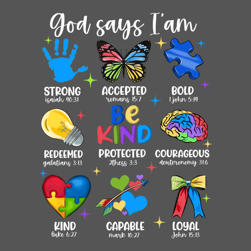 God Says I Am Autism Zipper Hoodie by JahusDesignShop | Teevron