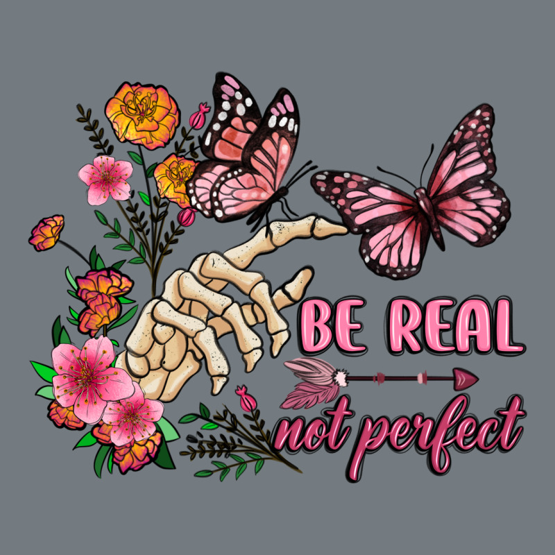 Be Real Not Perfect Heavyweight Sweatshirt by JahusDesignShop | Teevron