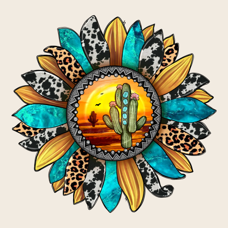 Sunset Sunflower Premium Sweatshirt by JahusDesignShop | Teevron