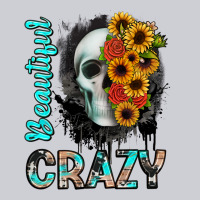 Beautiful Crazy Skull Heavyweight Sweatshirt | Teevron