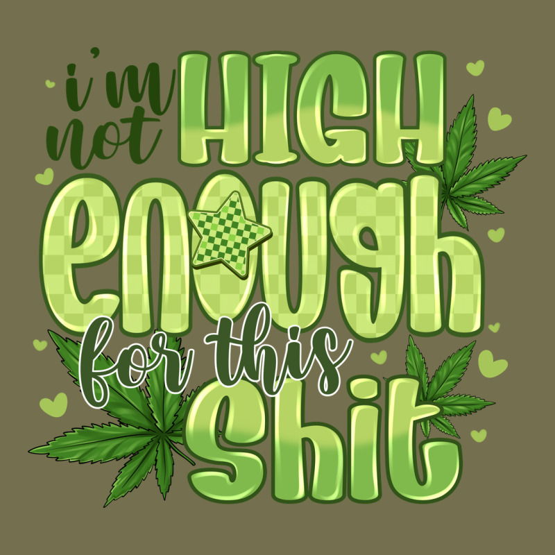 I'm Not High Enough For Vintage Hoodie by CowhideDigitalArt | Teevron