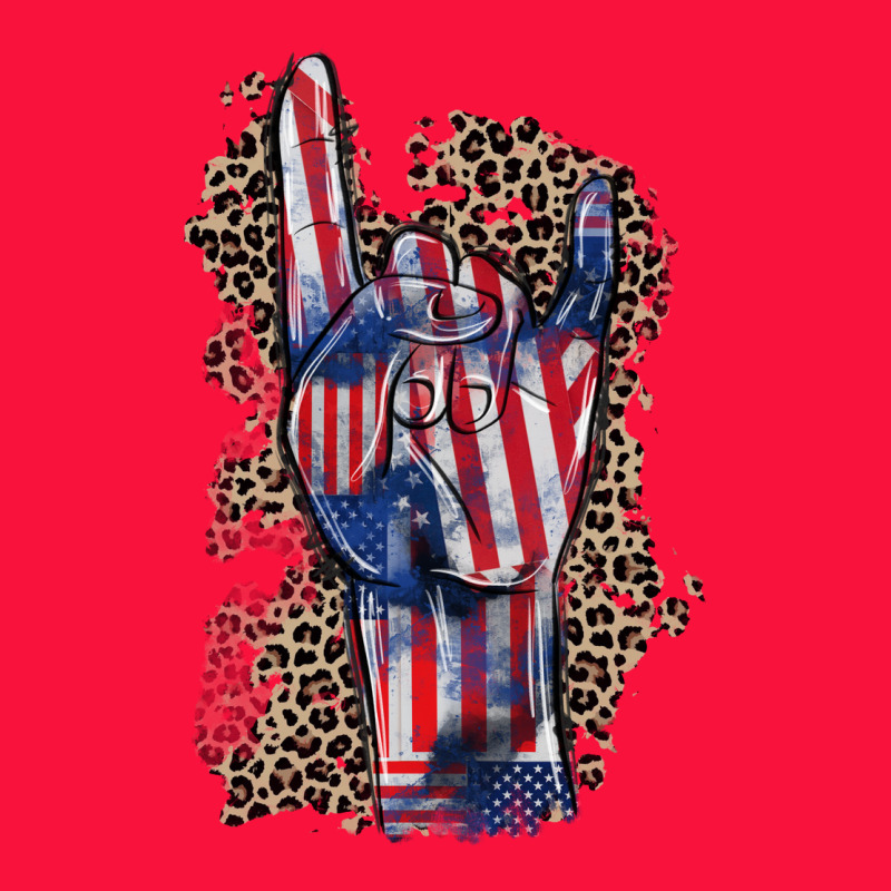 Freedom Rock Hand 4th Of July Classic Tee by CowGirlArtShop | Teevron