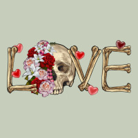 Skull Love Valentine's Day Ladies Tee | Teevron