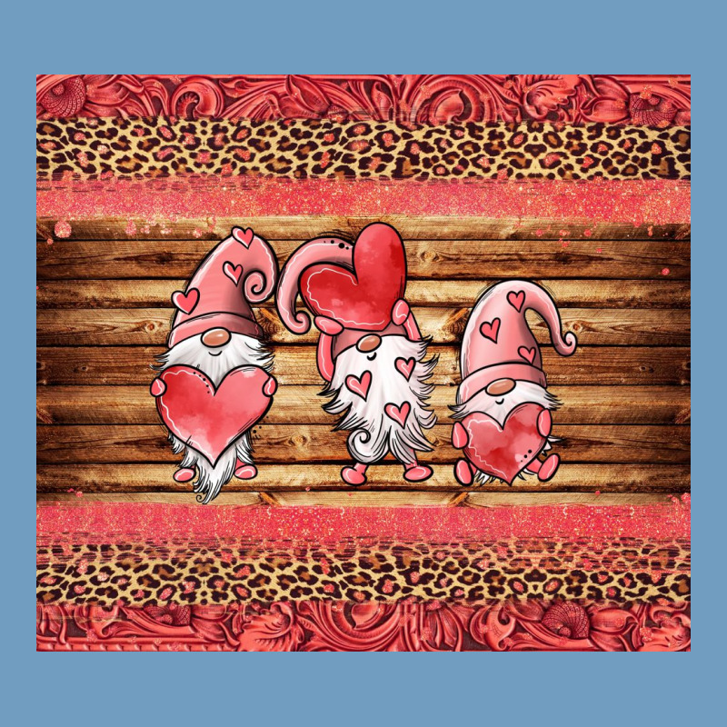 Valentines Day Gnomes Leopard Urban Heavy Tee by Jasminsmagicworld | Teevron
