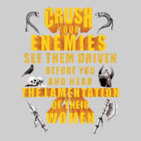Crushs Your Enemies Merch Premium Sweatshirt | Teevron