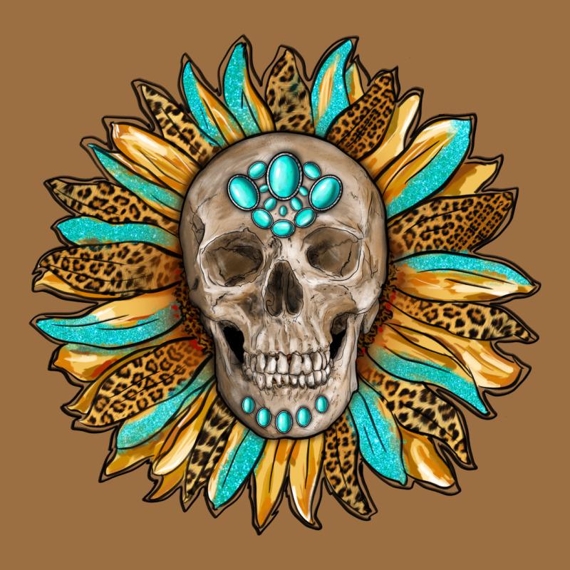 Sunflower With Skull Vintage Tee by RanaPortraitStore | Teevron