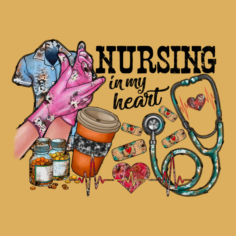 Nursing In My Heart Premium Hoodie by RacoonDesign | Teevron
