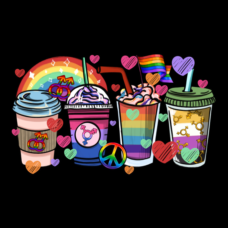 Lgbtq Coffee Cups Premium Tee by HowdyJamesFarm | Teevron