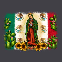 Mexican Flag Our Lady Of Guadalupe Heavyweight Hoodie | Teevron