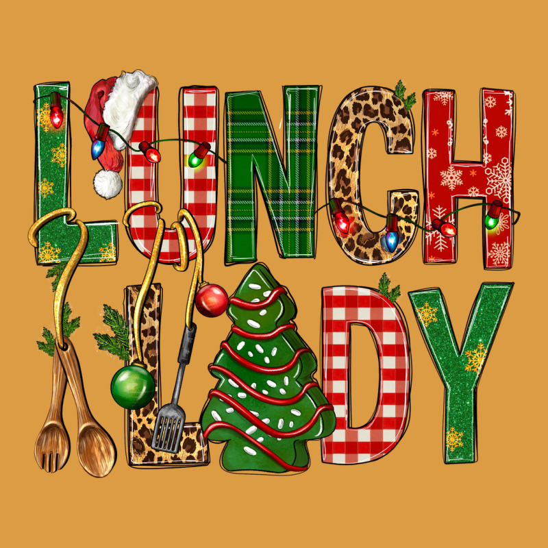 Lunch Lady Christmas Urban Heavy Tee by BundleAndBundleShop | Teevron