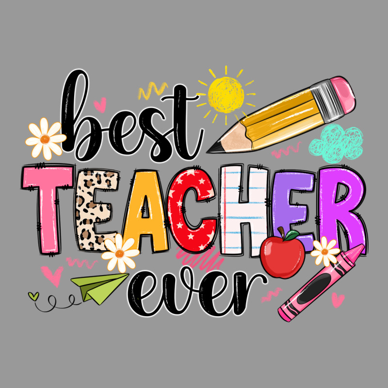 Ibest Teacher Ever Vintage Hoodie by CowhideDigitalArt | Teevron