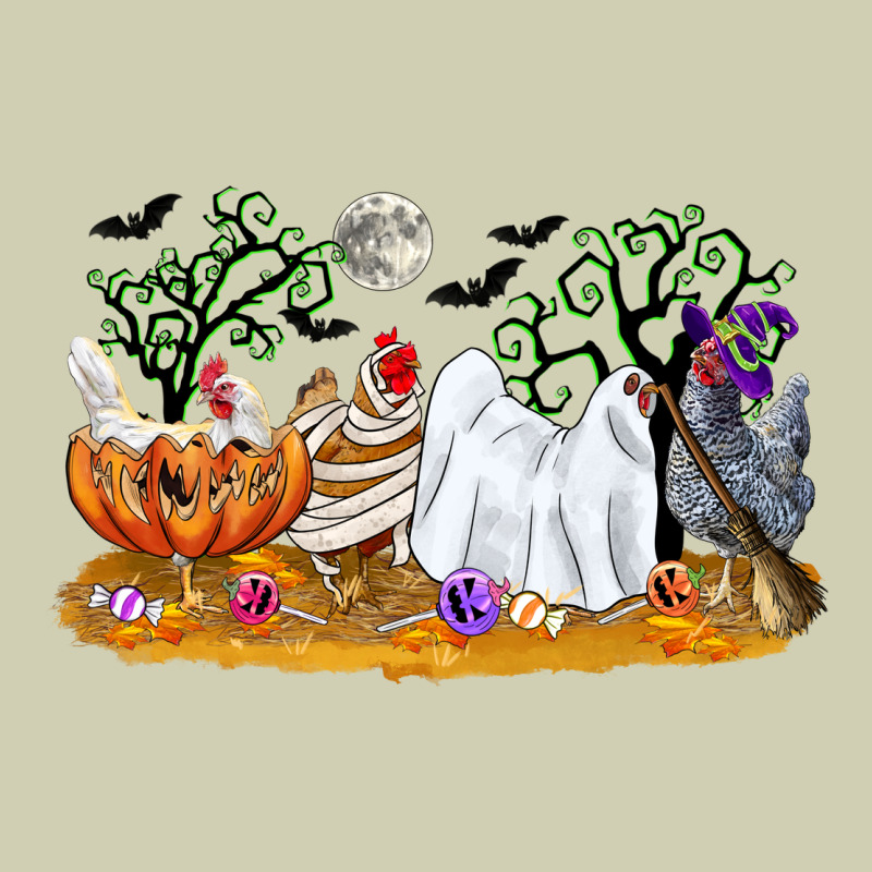 Halloween Chicken Heavy Core Tee by CowGirlArtShop | Teevron