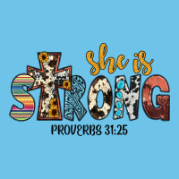 She İs Strong Proverbs 31 25 Premium Sweatshirt | Teevron