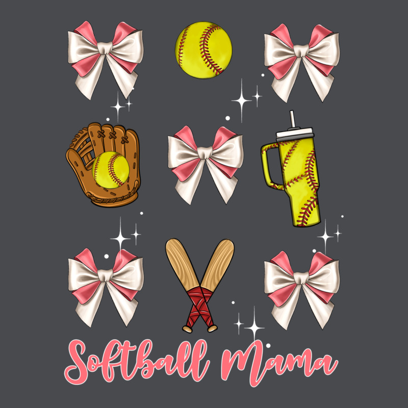 Softball Coquette Bow Zipper Hoodie by JahusDesignShop | Teevron