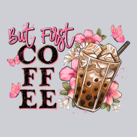 But First Coffee Floral Heavyweight Sweatshirt | Teevron
