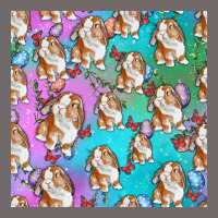 Easter Bunny With Truck Seamless Pattern Urban Heavy Tee | Teevron