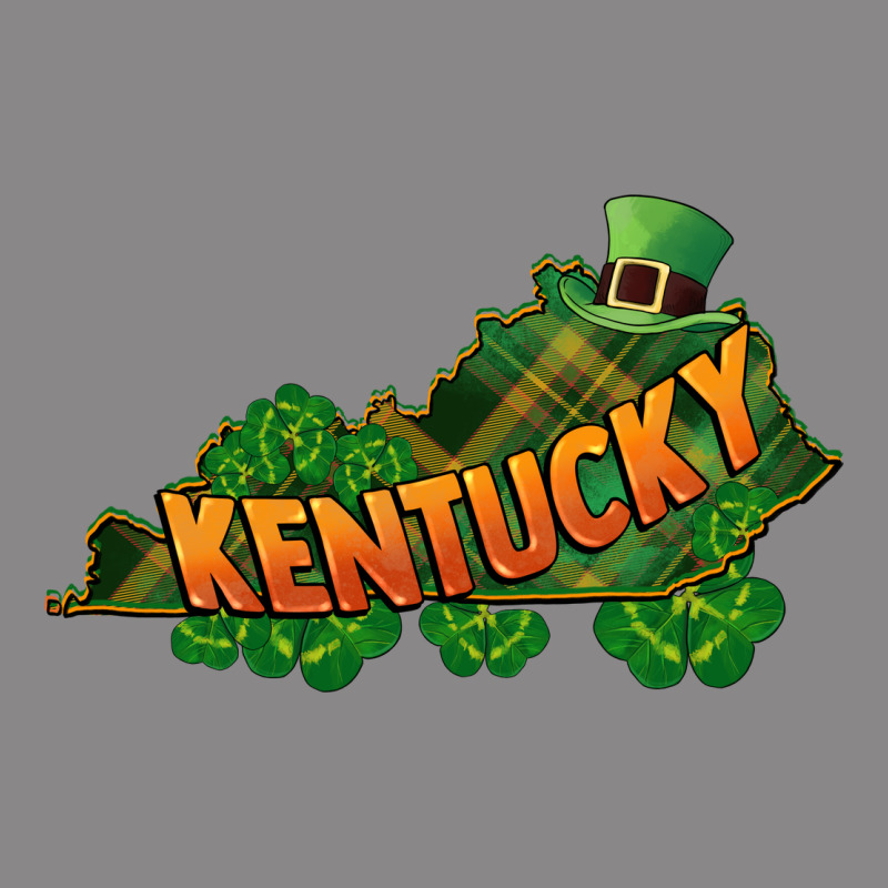 Kentucky Map St. Patrick's Day Vintage Tee by FaDigitalArtStudio | Teevron