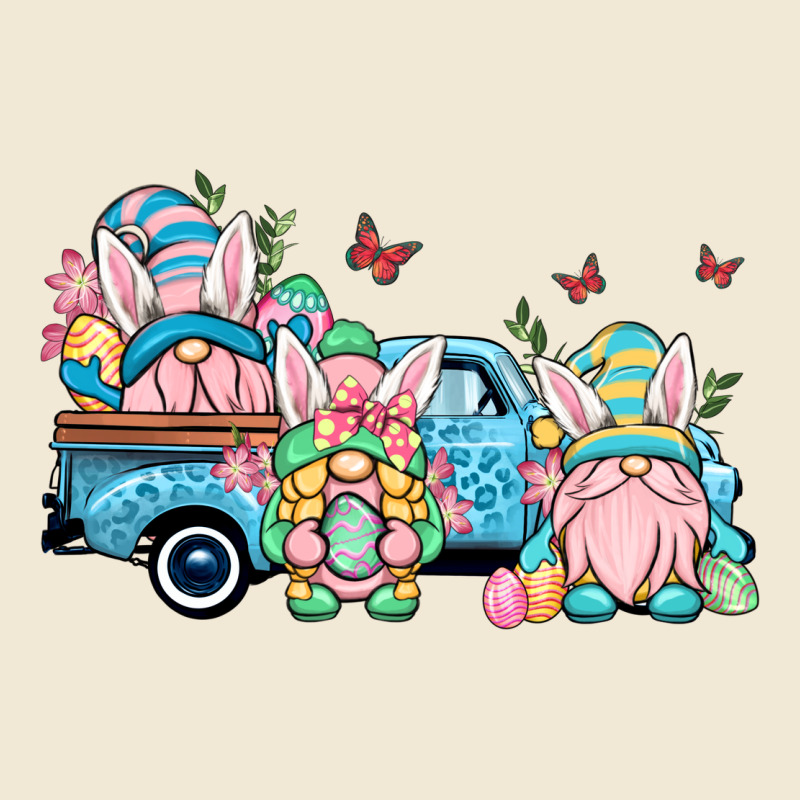 Easter Gnomes Truck Ladies Tee by OliviaCreatesArt | Teevron
